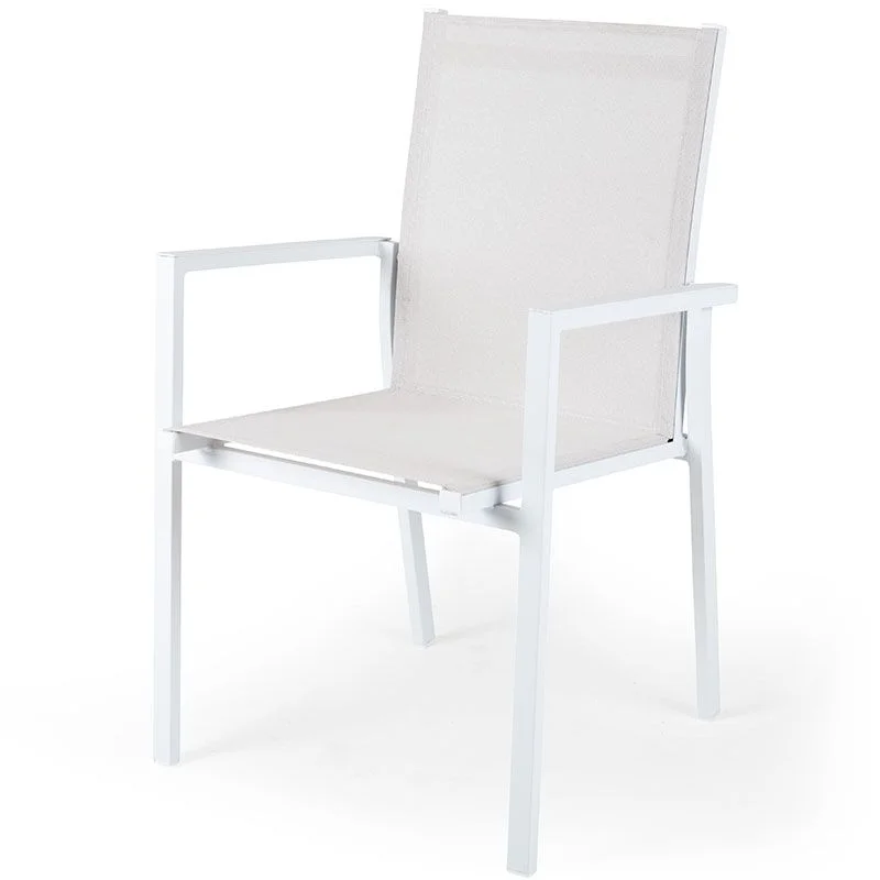 Brafab, Avanti Stapelstuhl weiß/offwhite