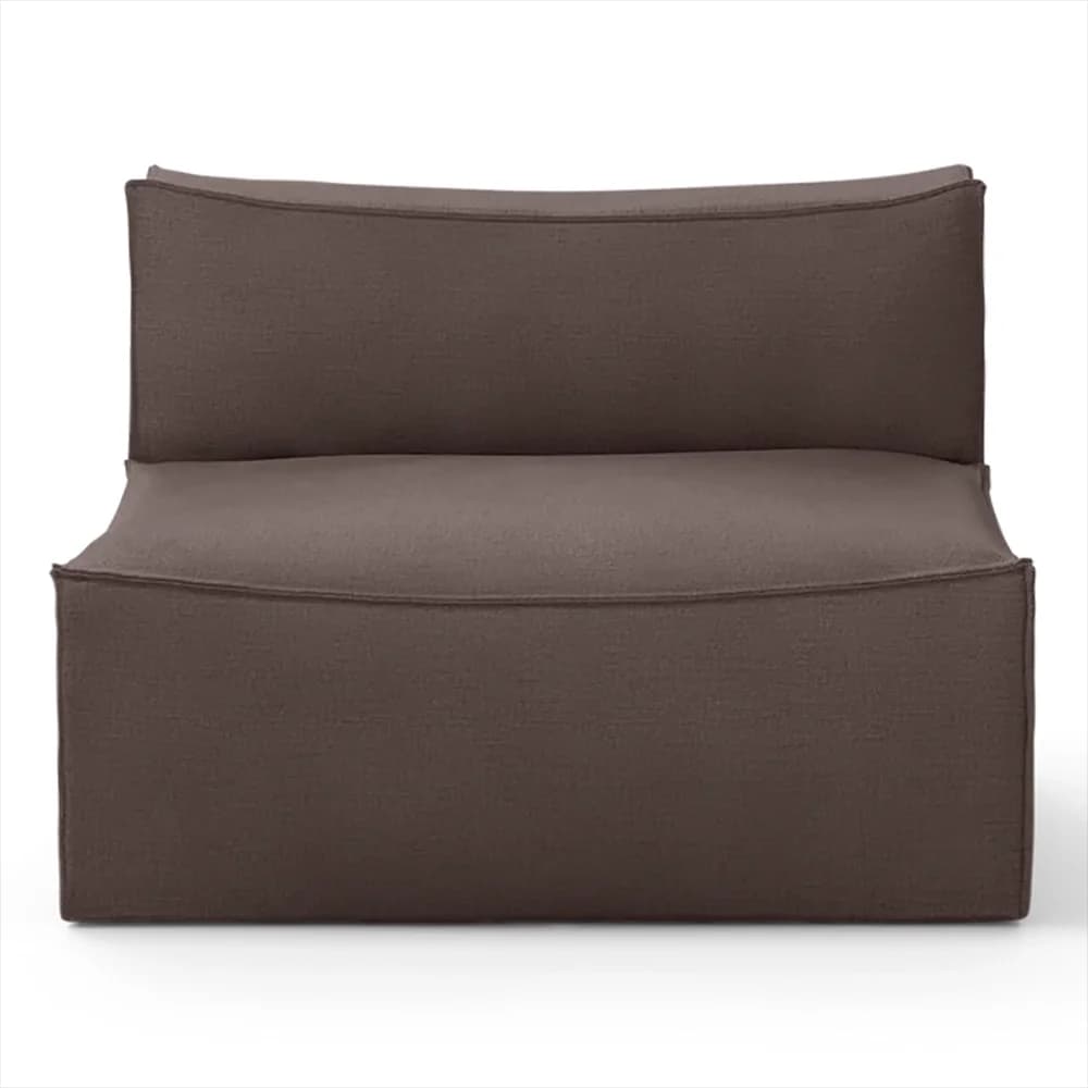 Ferm Living, Catena Sofa Center L100 - Hot Madison - Brown