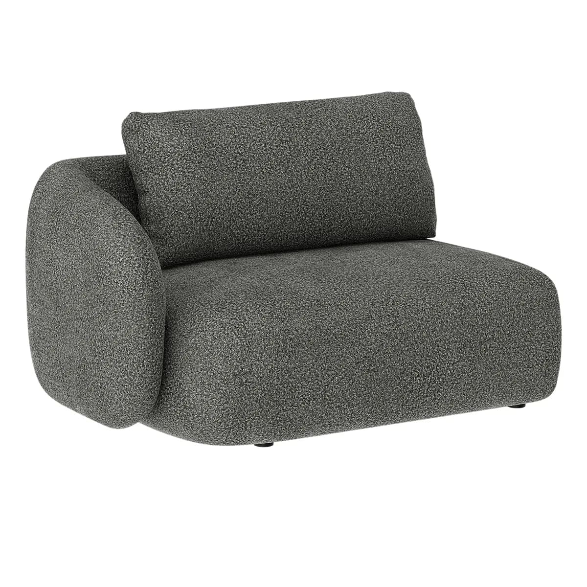 Artwood, Dixon 1,5-Sitzer Sektion links Vega charcoal