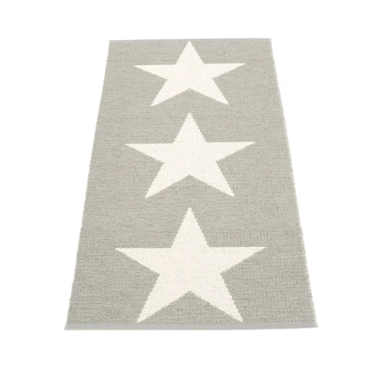 Pappelina, Viggo Teppich 70x150 cm one warm grey / vanilla