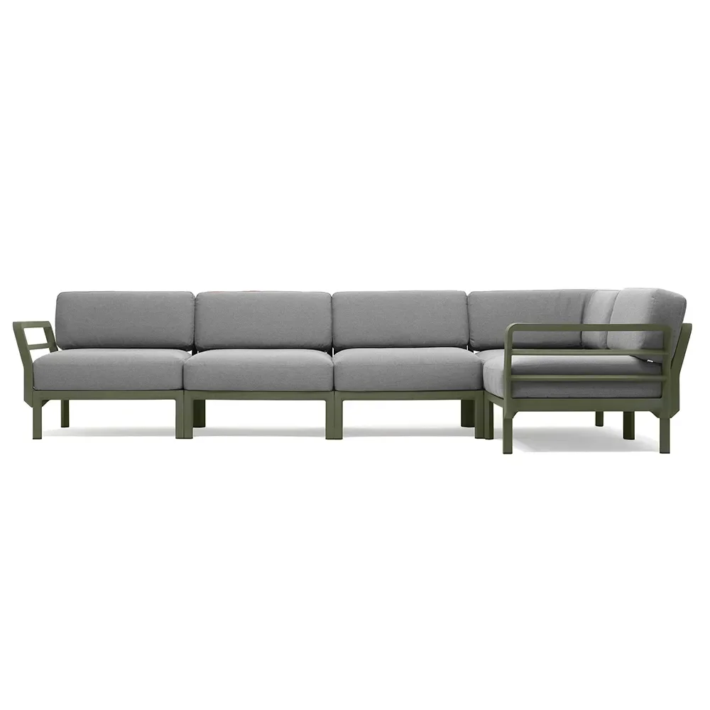 Nardi, Maximo 5 ecksofa Cactus - Lava