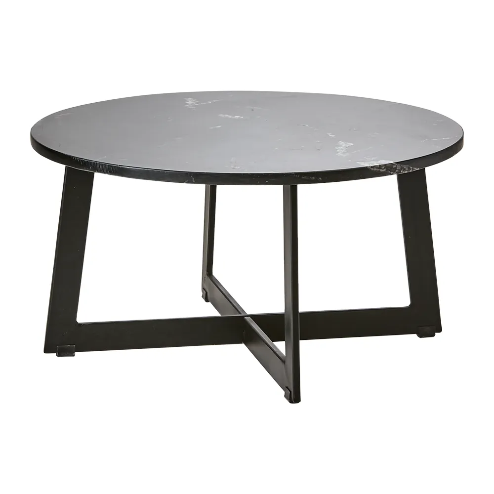 Affari of Sweden, MILAN Tisch schwarz Ø70 cm