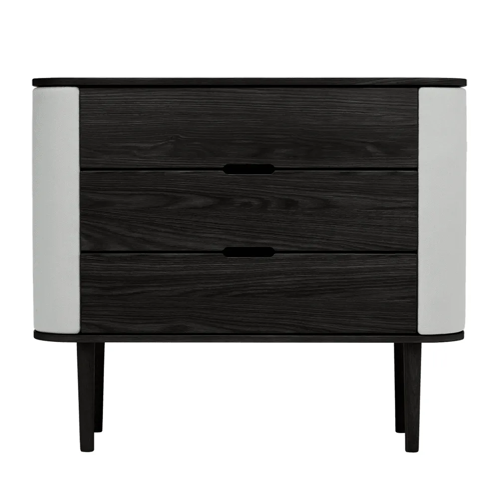 Umage, Treasures Kommode, Eiche schwarz/Sterling