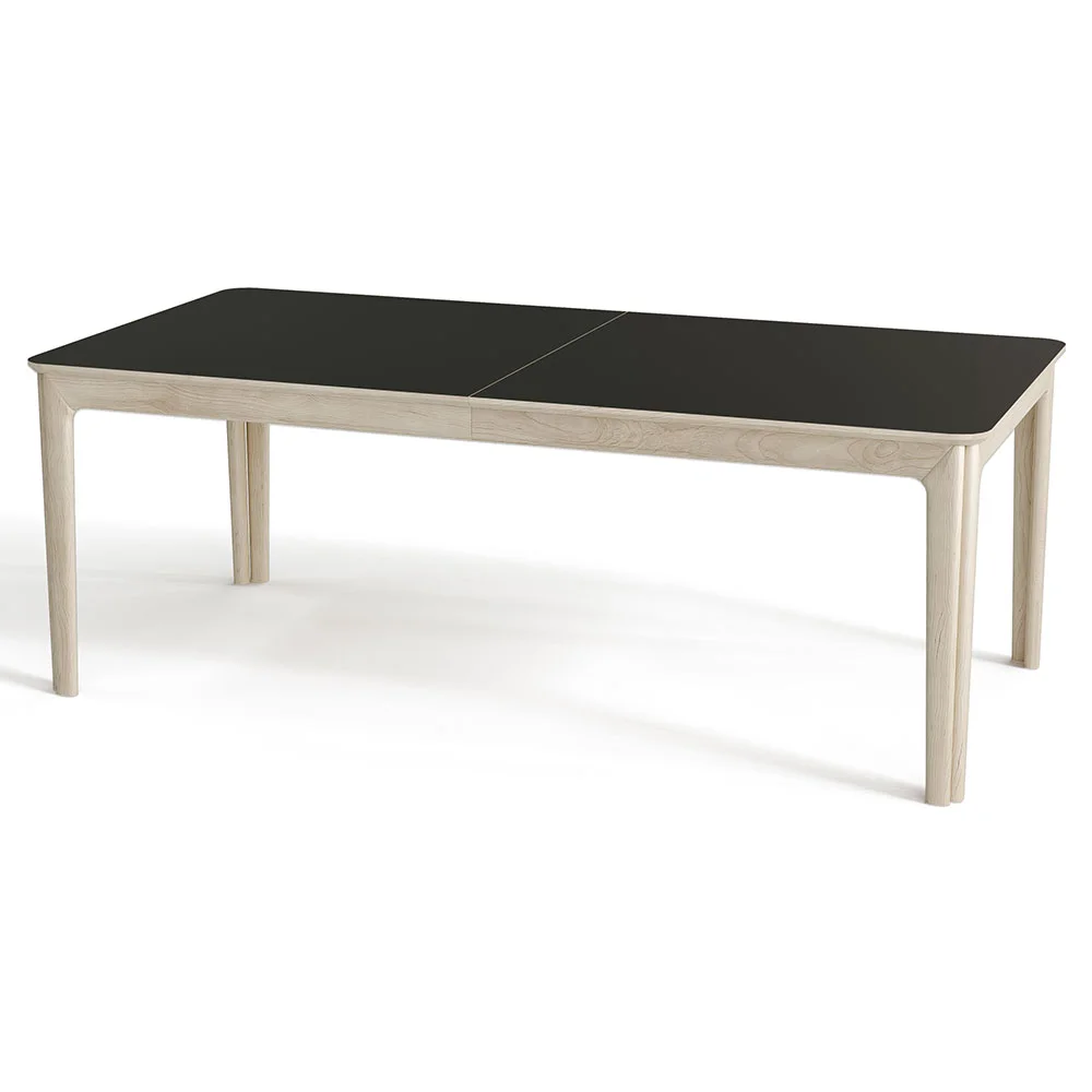 Skovby, Sm27 Tisch Eiche Weiß Öl/Schwarz Nano-Laminat