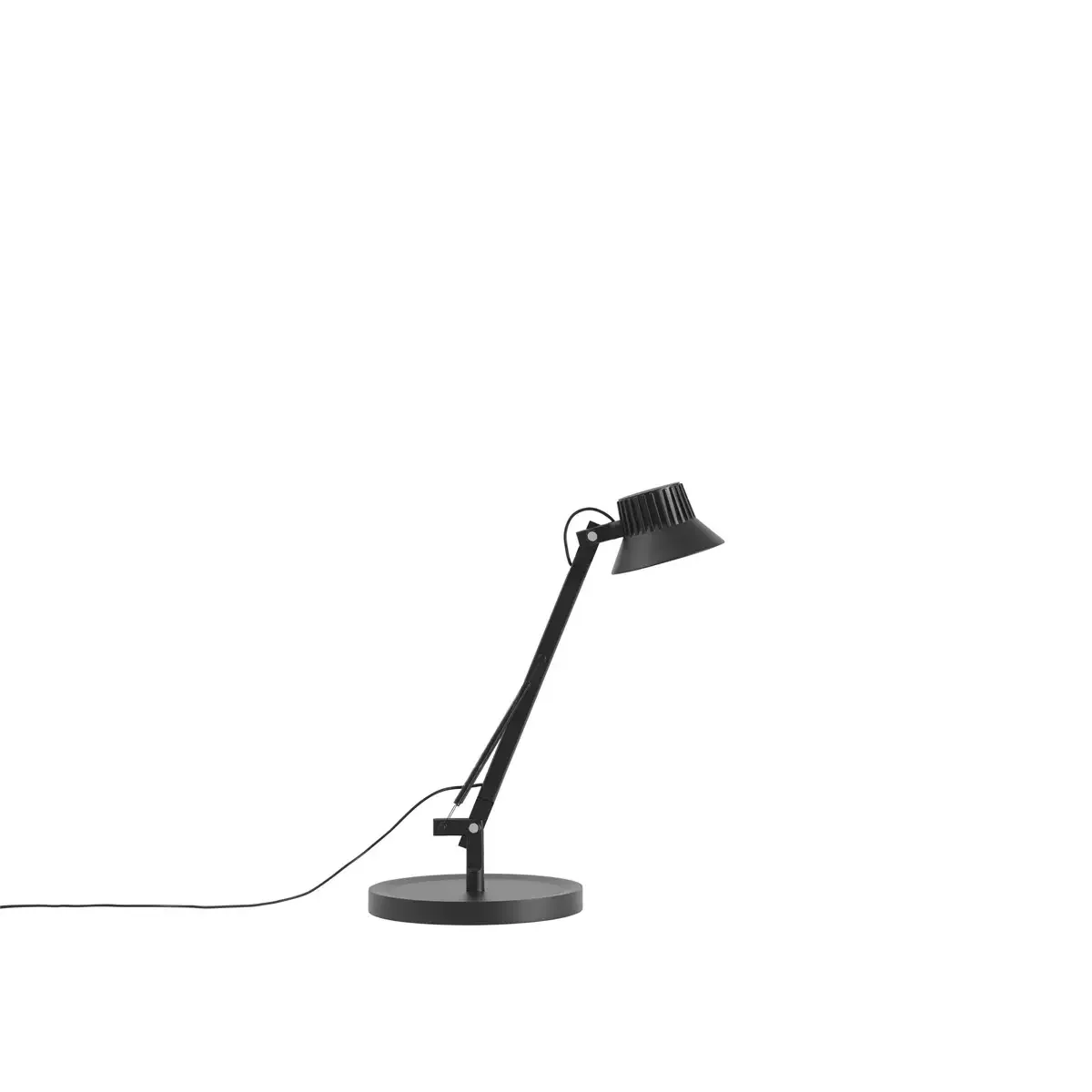 Dedicate Tischleuchte S1 Black Muuto - Arbeitszimmer / Büro - Aluminium