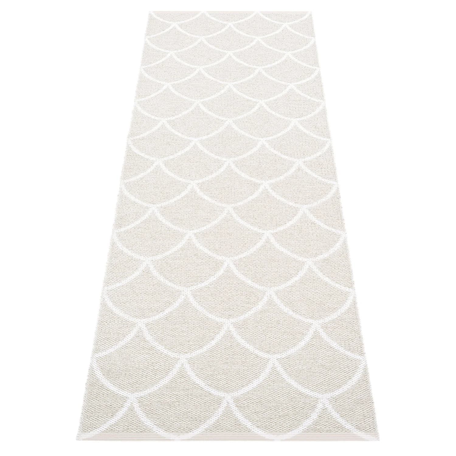 Pappelina, Kotte Teppich 70x225 cm fossil grey / white