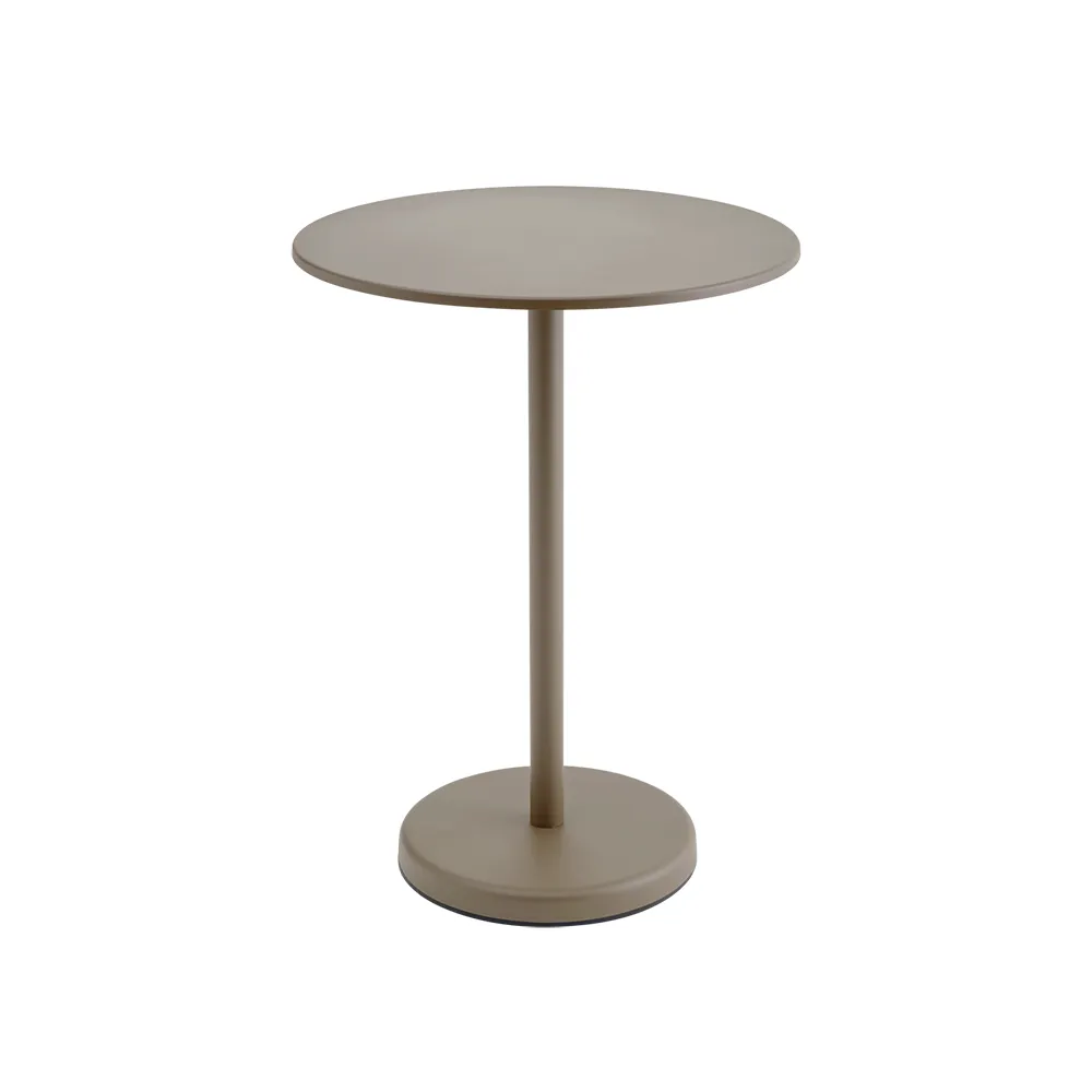 Muuto, Linear Steel Stehtisch Ø70 h: 95 cm Taupe