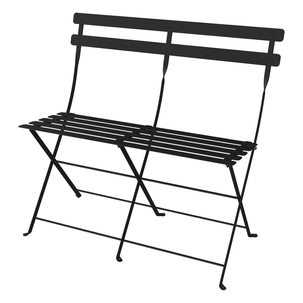 Fermob, Bistro 2-sitzer-sofa Liquorice