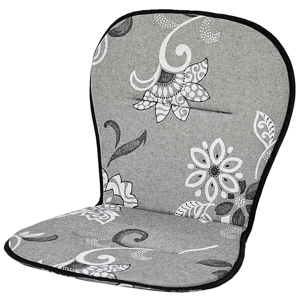 Fritab, Kunststoff Stuhlkissen Niedrig Flower