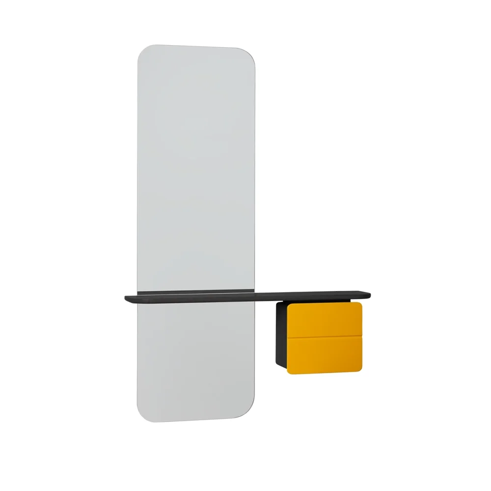 Umage, One More Look Spiegel Schwarze Eiche Nuance Orange