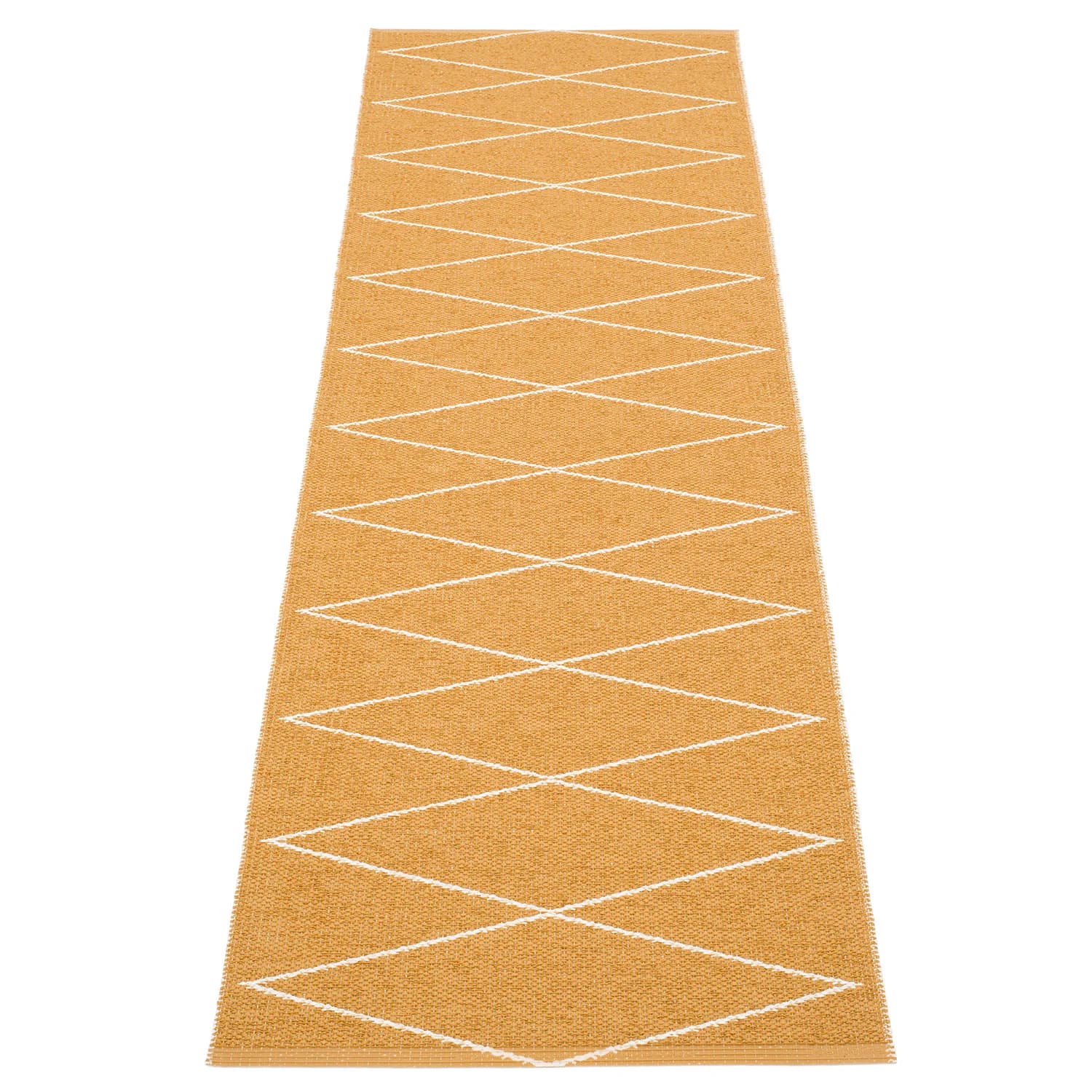 Pappelina, Max Teppich 70x240 cm ochre / vanilla