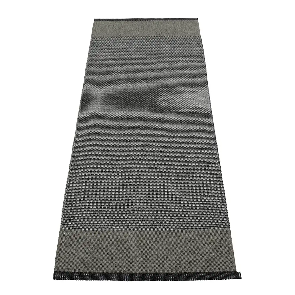 Pappelina, Edit Teppich 70x200 cm Black