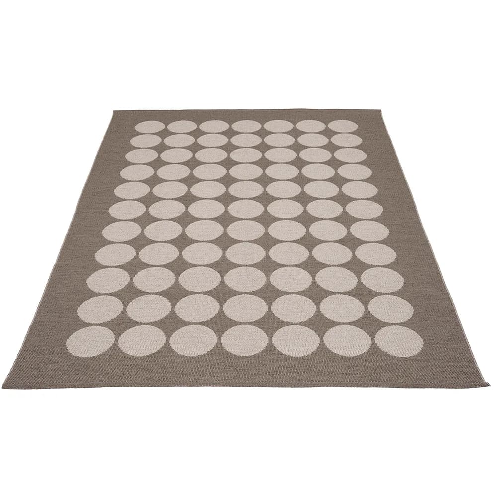 Pappelina, Hugo Teppich Walnut/ Linen 180 x 260 cm