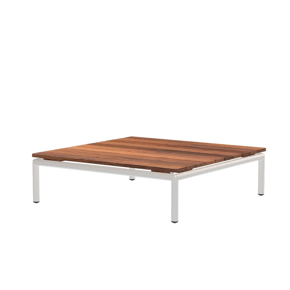 Houe, LEVEL / LEVEL 2 Couchtisch 81x81 cm Esche/weiß