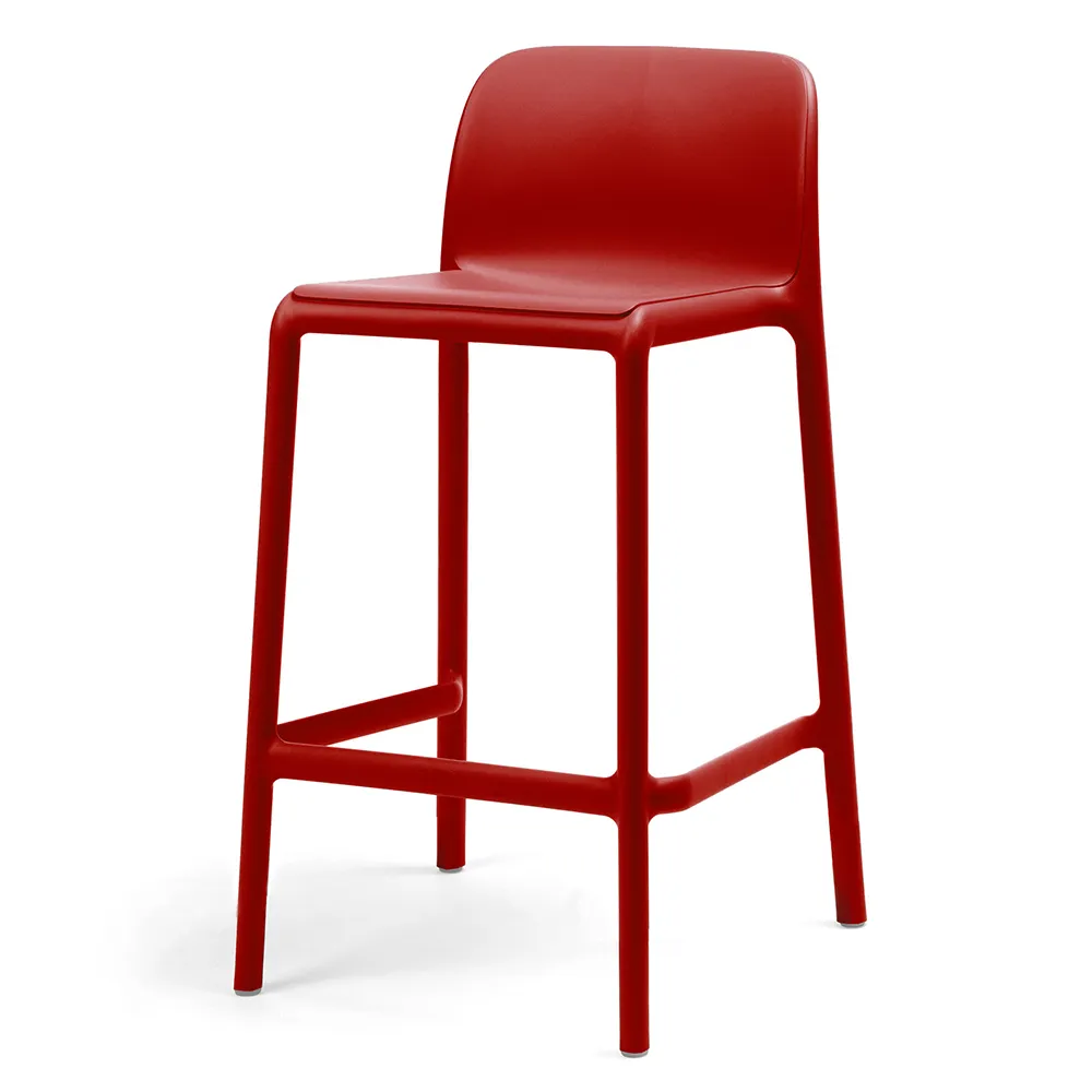 Nardi, Faro niedriger Barhocker Rot