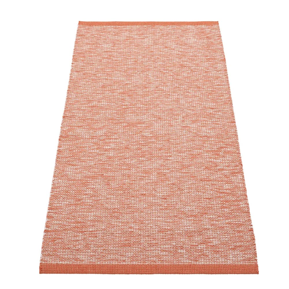 Pappelina, Sam teppich 70 x 150 cm Brick/Pale Rose