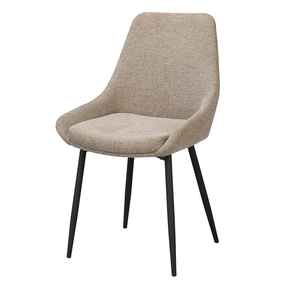 Rowico Home, Sierra Esszimmerstuhl beige stoff