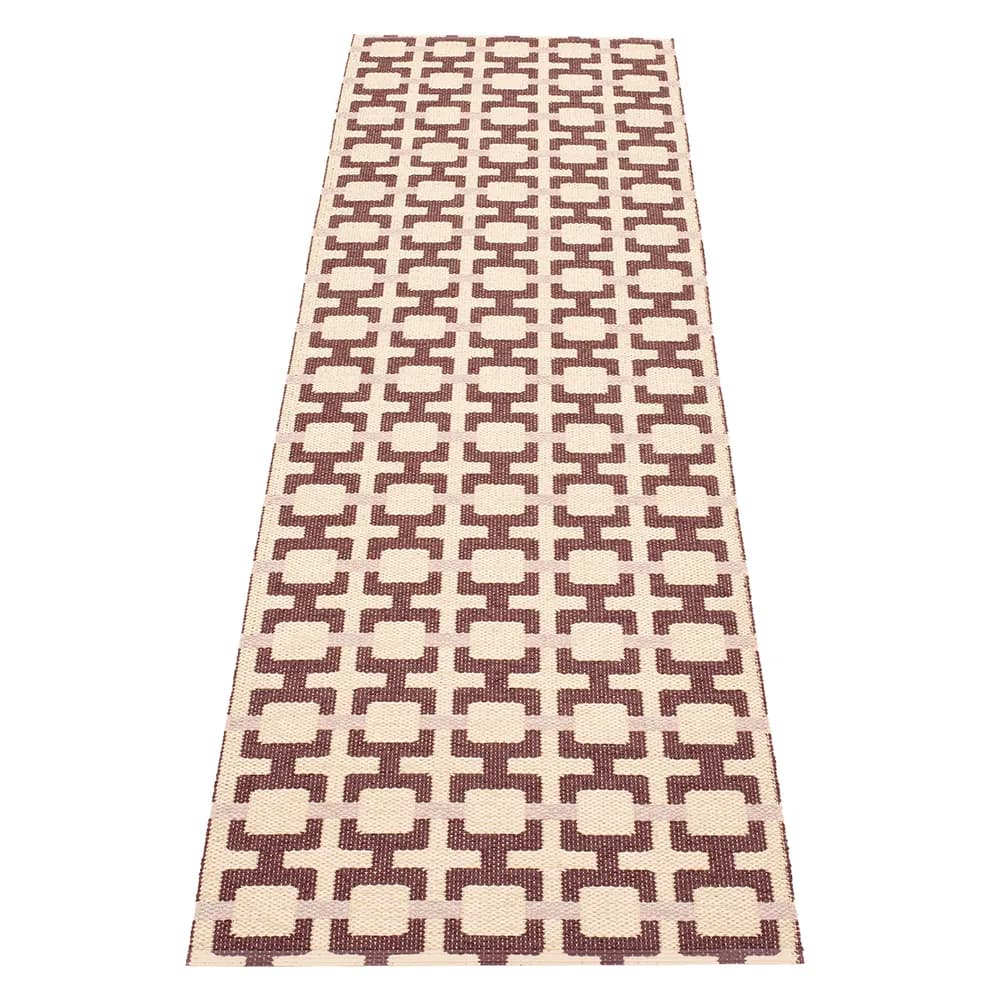 Pappelina, Tom teppich Burgundy/Cream/Pale Rose 70 x 240 cm