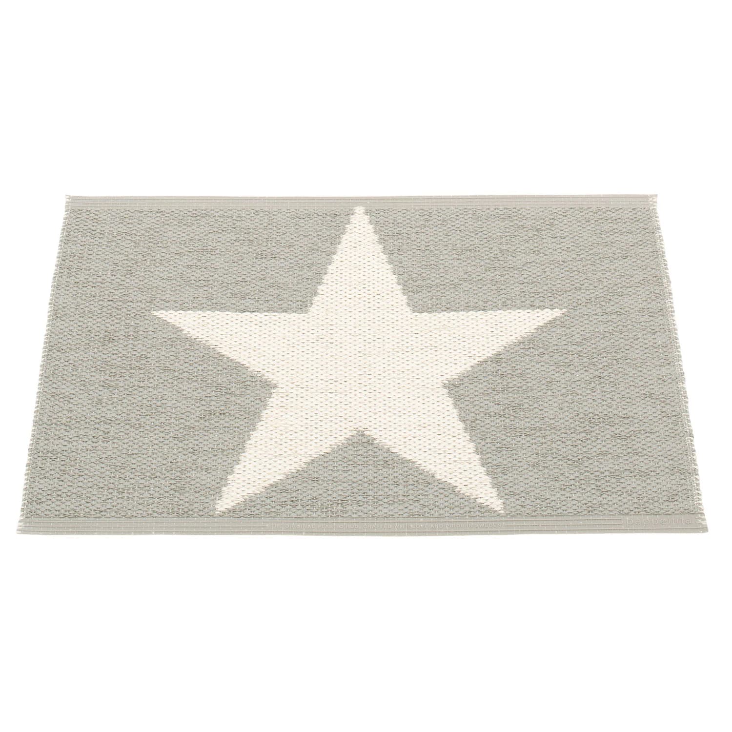 Pappelina, Viggo Teppich 70x50 cm one warm grey / vanilla