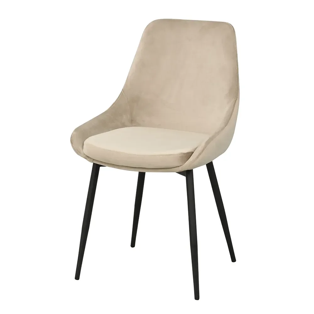Rowico Home, Sierra Esszimmerstuhl beige samt