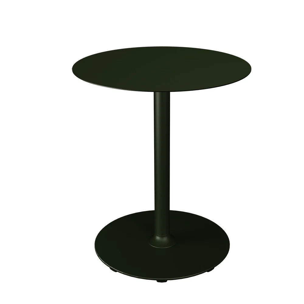 Houe, PICO Couchtisch Ø64 cm runder Sockel Olive green