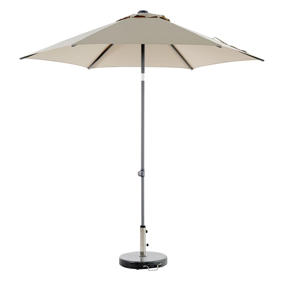 Brafab, Poppi sonnenschirm 250 cm Champagner