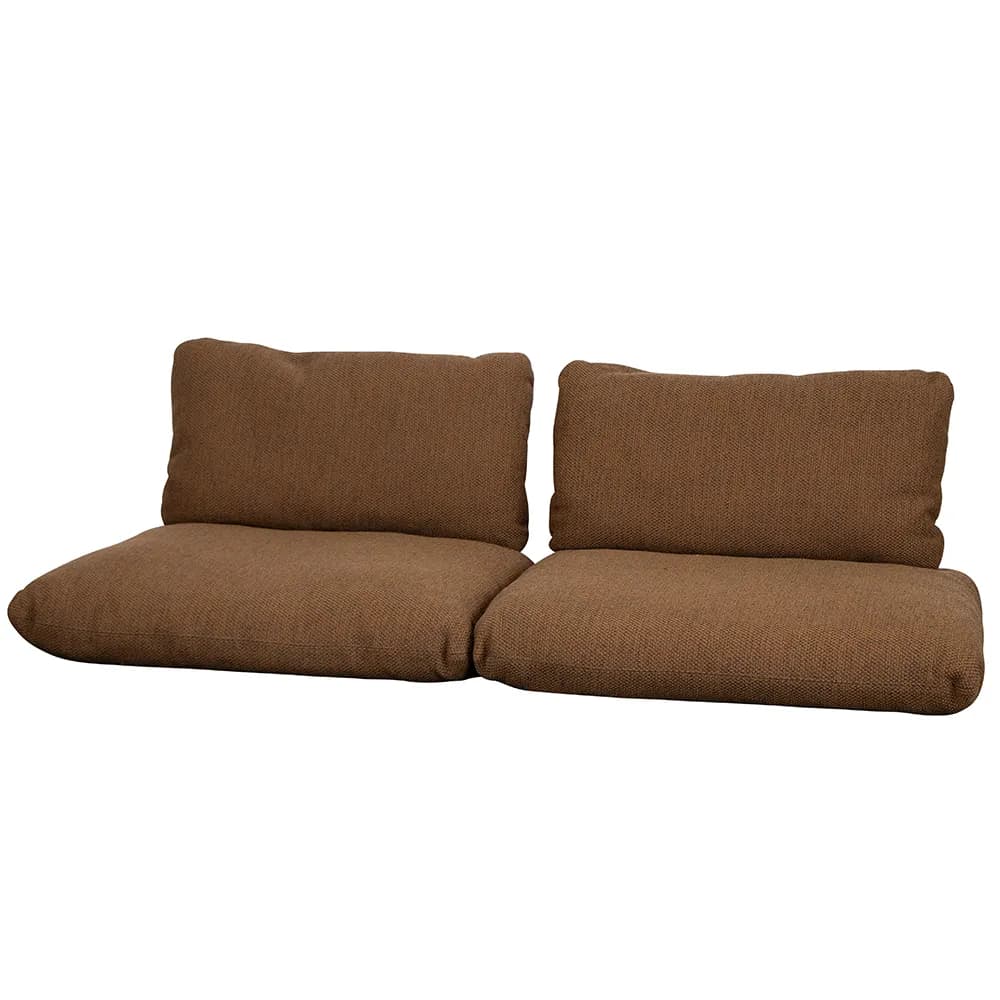 Cane-line, Sticks 2 Sitzer Sofa Kissen Set Umber braun