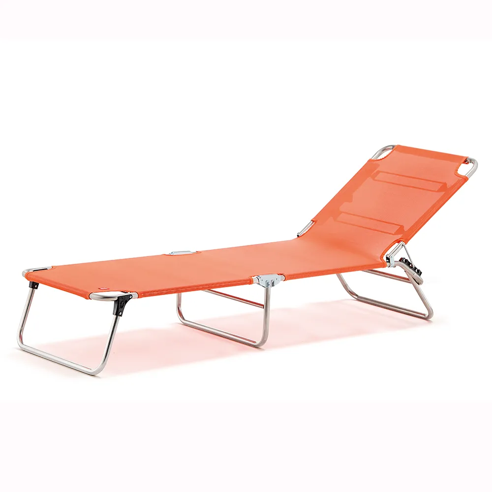 Fiam, Amigo Sonnenliege orange Aluminium/Textilene