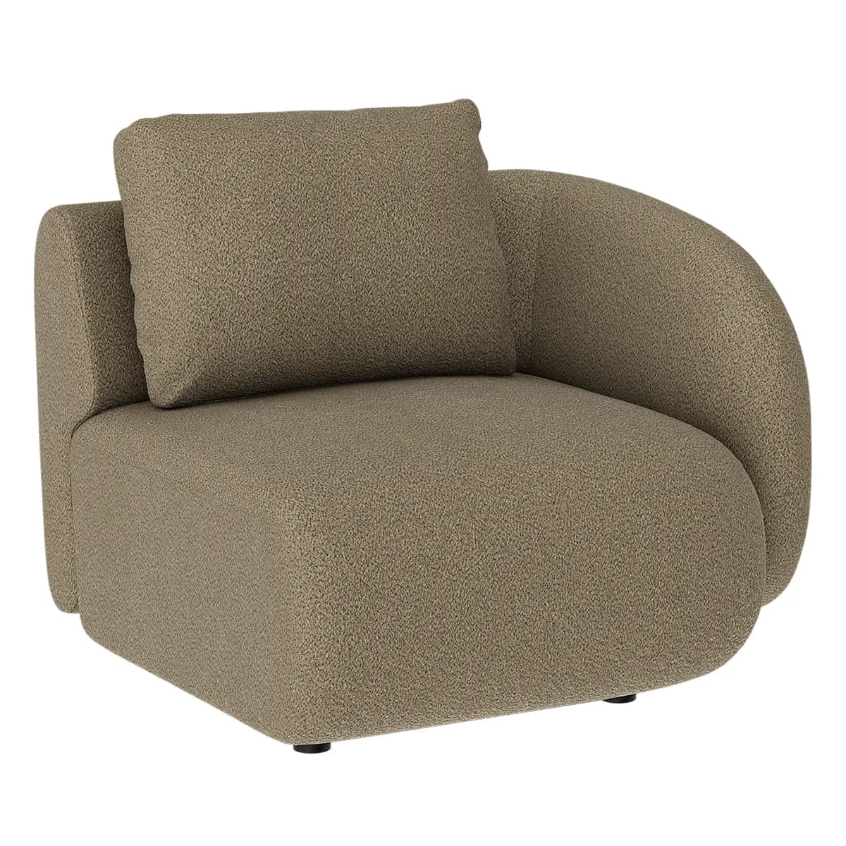 Artwood, Dixon 1-Sitz Sektion rechts Story brown