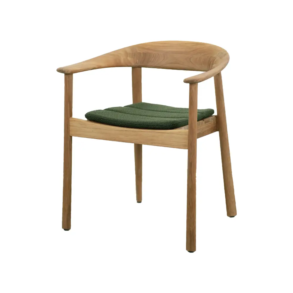 Cane-line, Majestic Sitzkissen für Armlehnstuhl Dark green