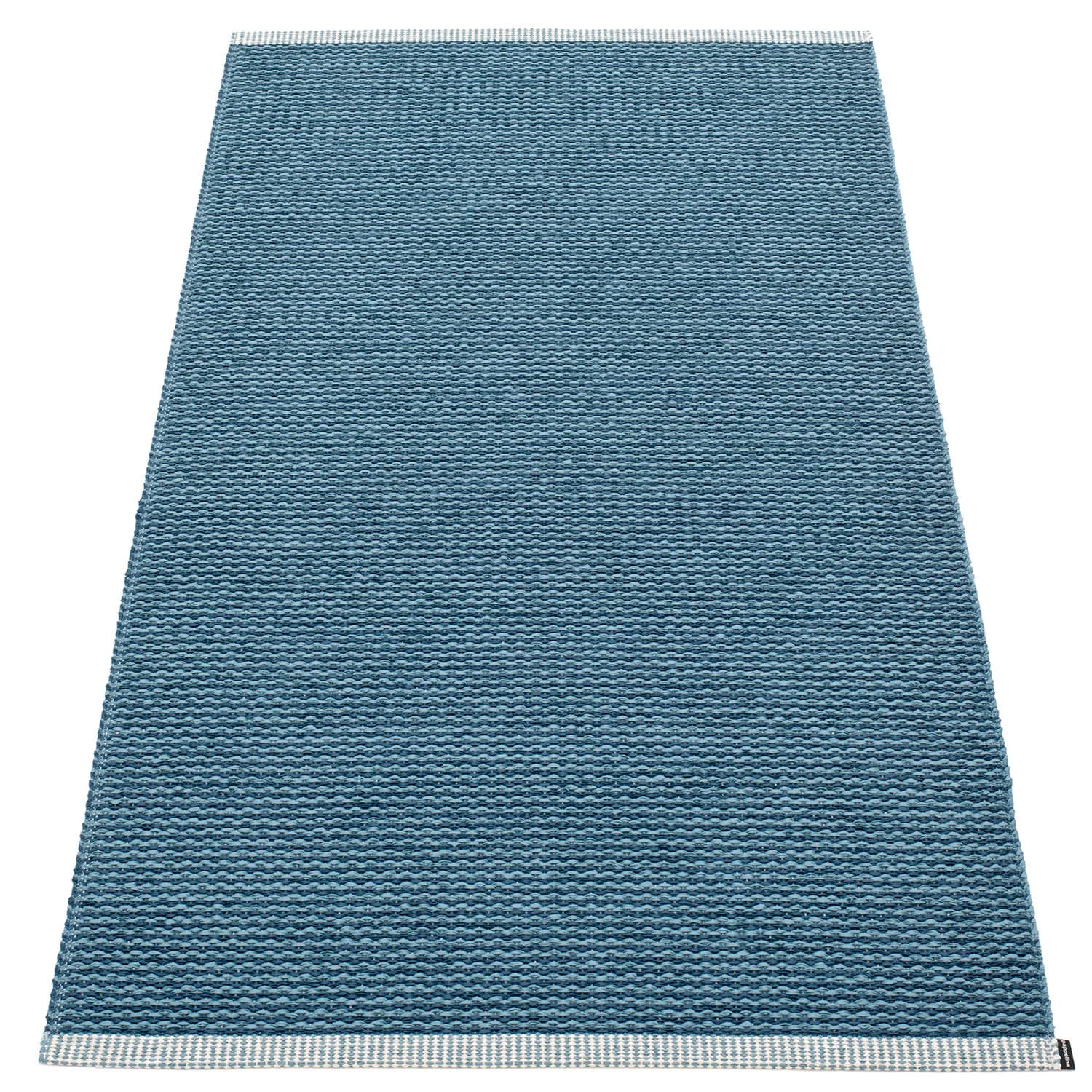 Pappelina, Mono Teppich 85x160 cm ocean blue / dove blue