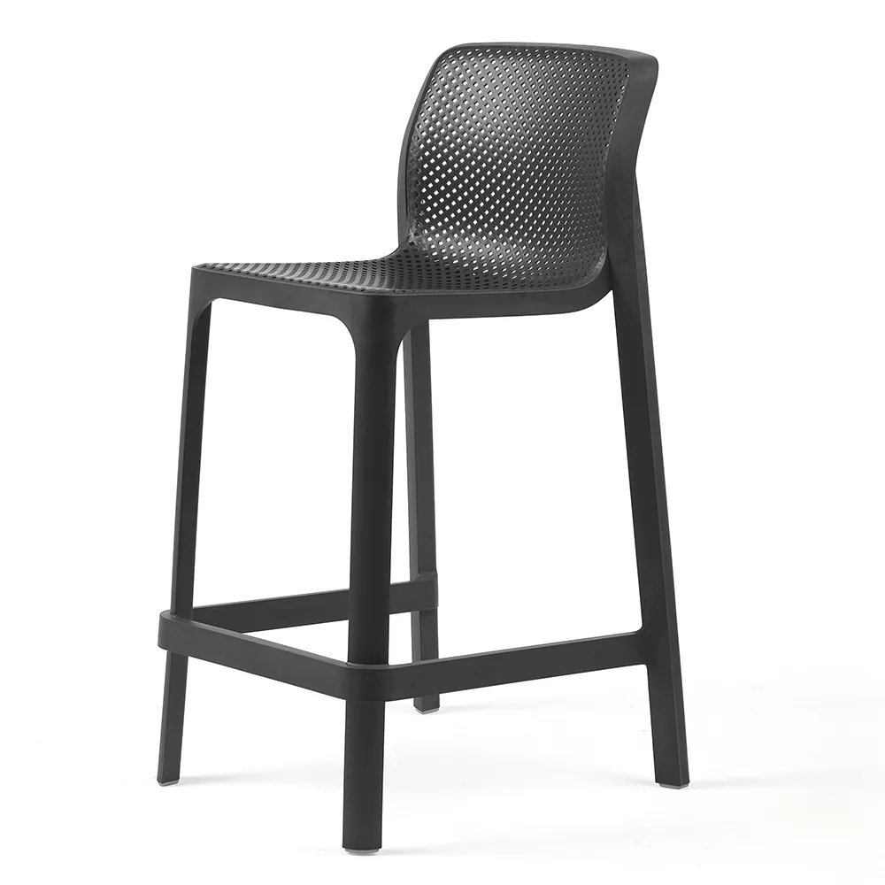 Nardi, Mesh-Barhocker niedrig Anthrazit