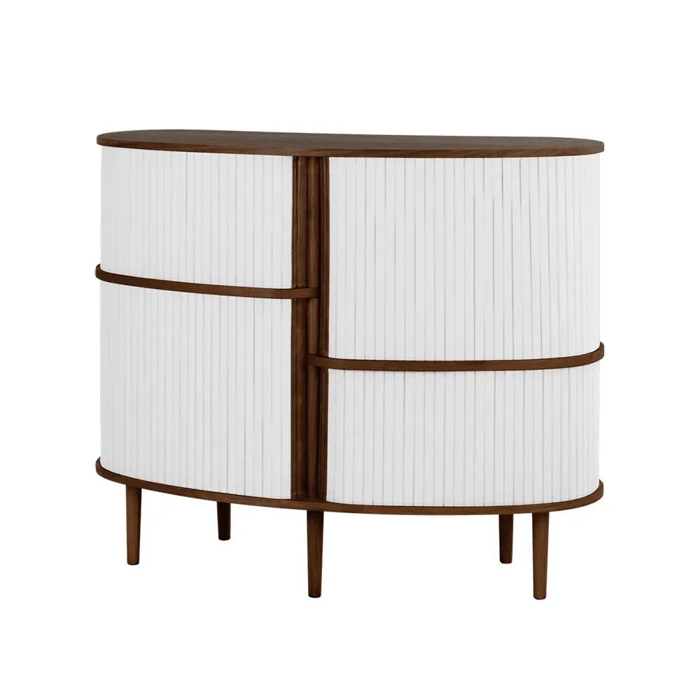 Umage, Audacious Highboard Schrank Dunkle Eiche/Sterling