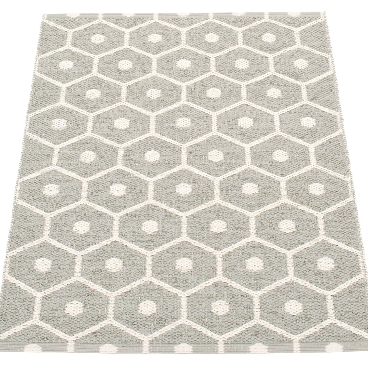 Pappelina, Honey Teppich 70x100 cm warm grey / vanilla