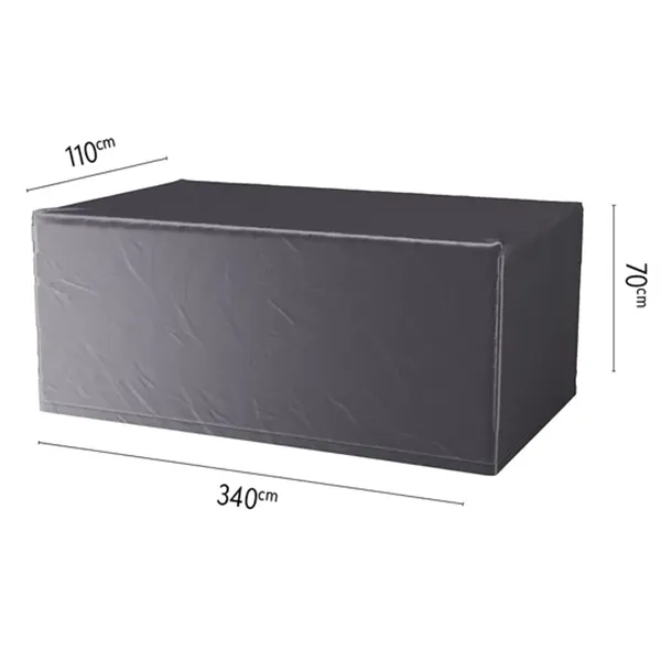 Platinum Aerocover, Möbelabdeckung für tisch 110x340 cm