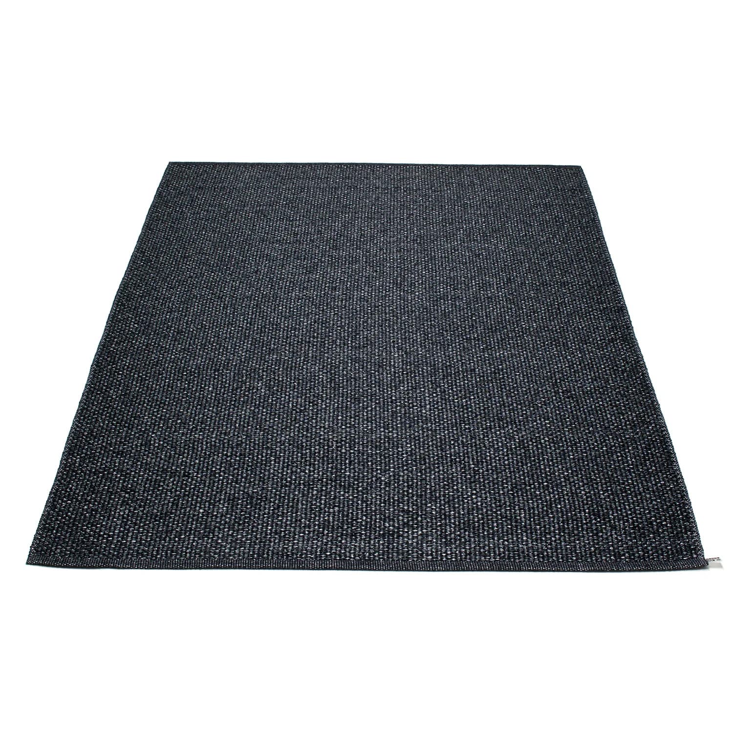 Pappelina, Svea Teppich 230x320 cm black metallic / black