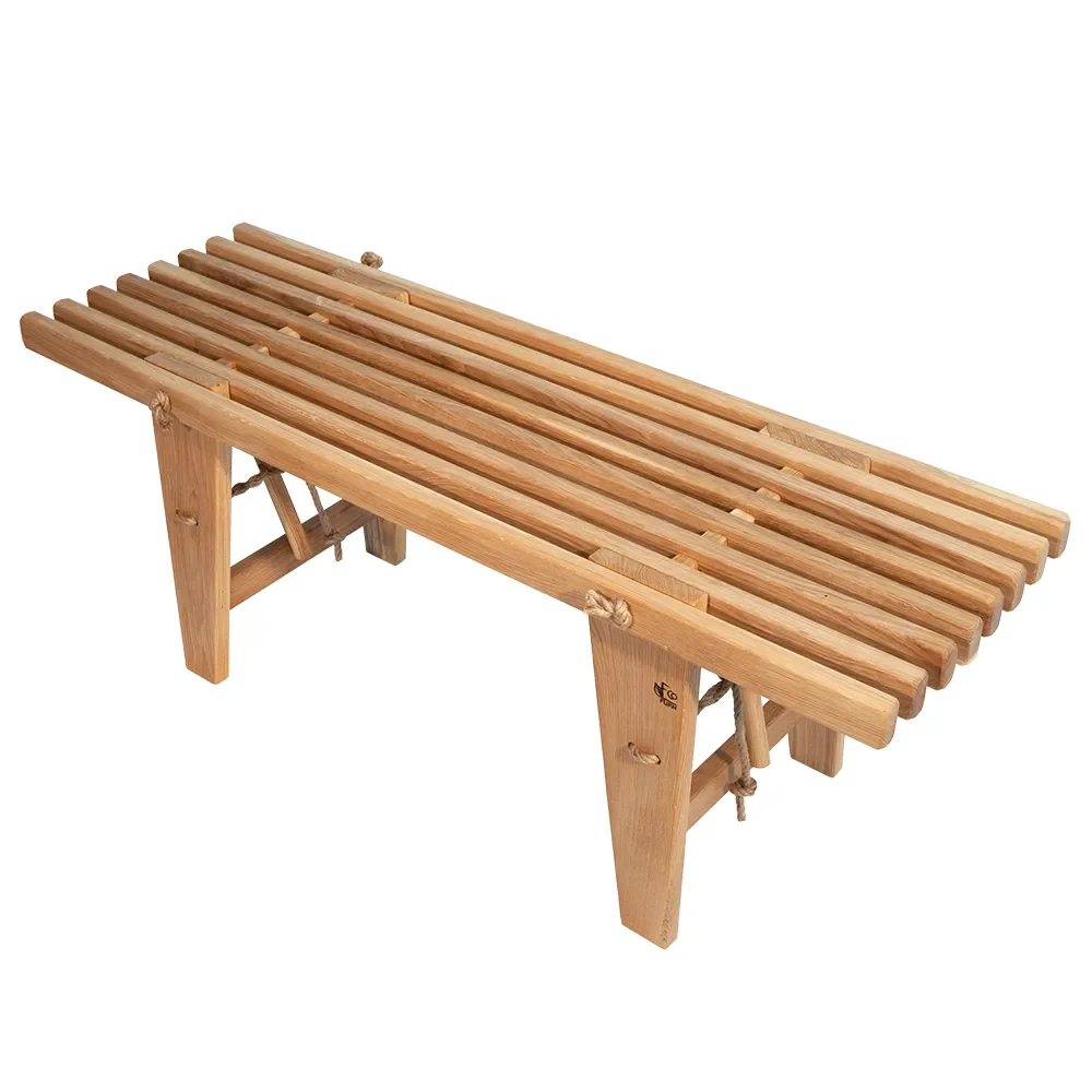 Hillerstorp, D-Bench Bank 120 cm Eiche geölt