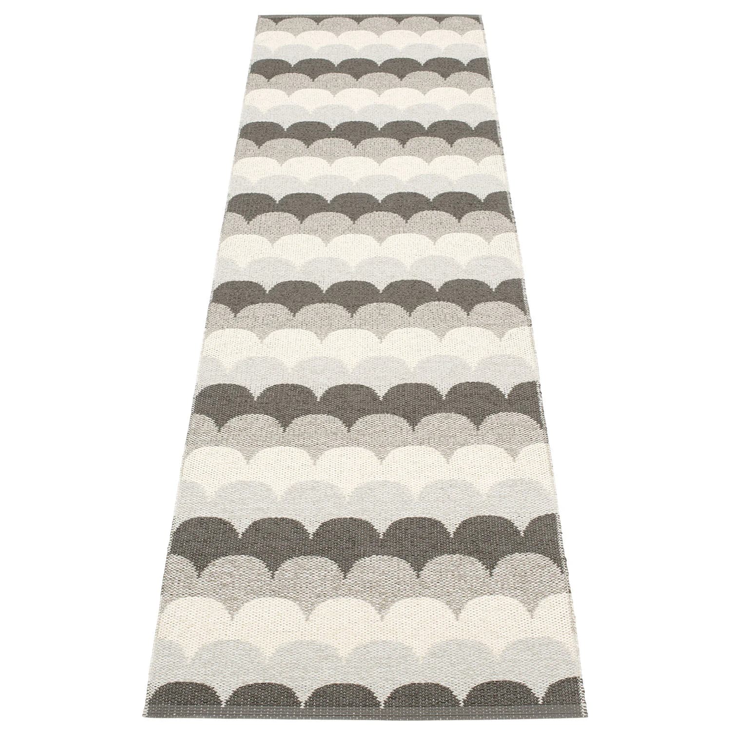 Pappelina, Koi Teppich 70x270 cm stone metallic