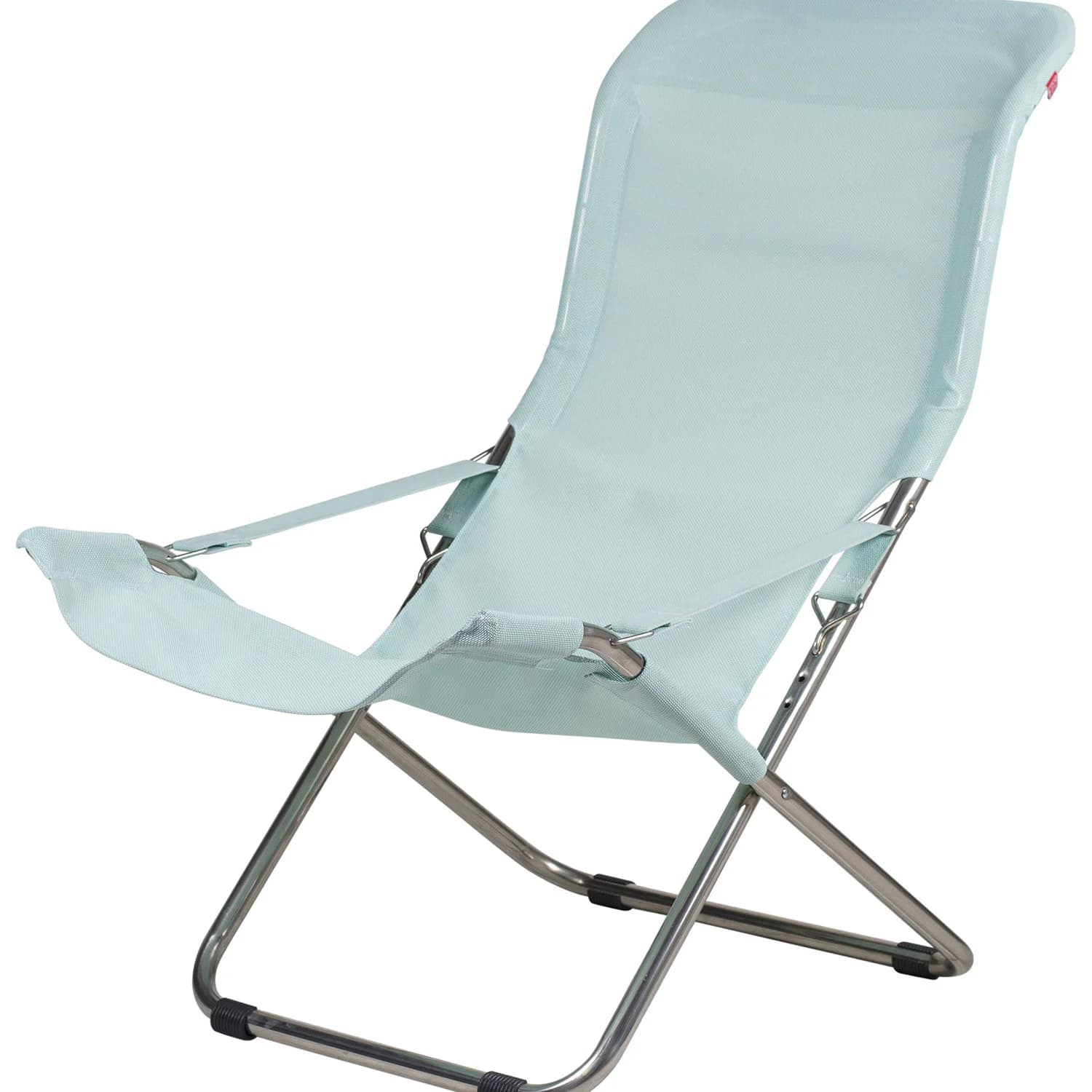 Fiam, Fiesta Liegesessel aqua aluminium