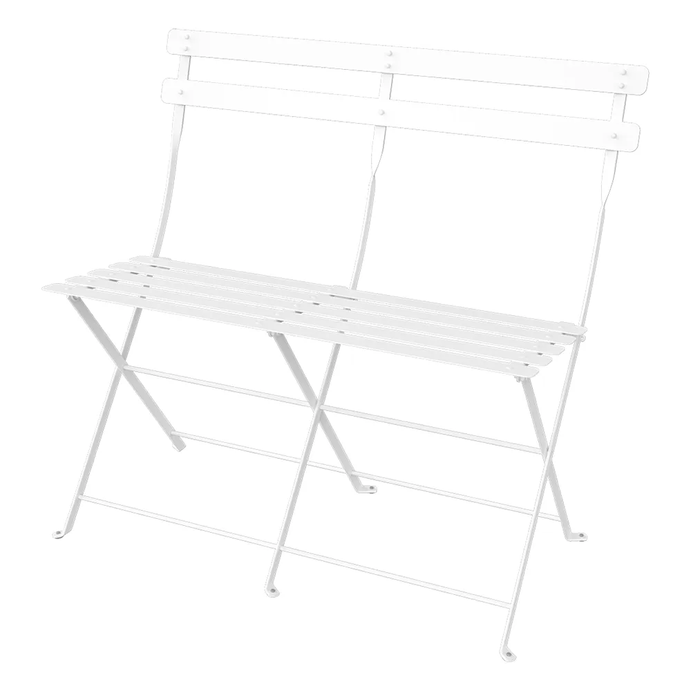 Fermob, Bistro 2-sitzer-sofa Cotton white
