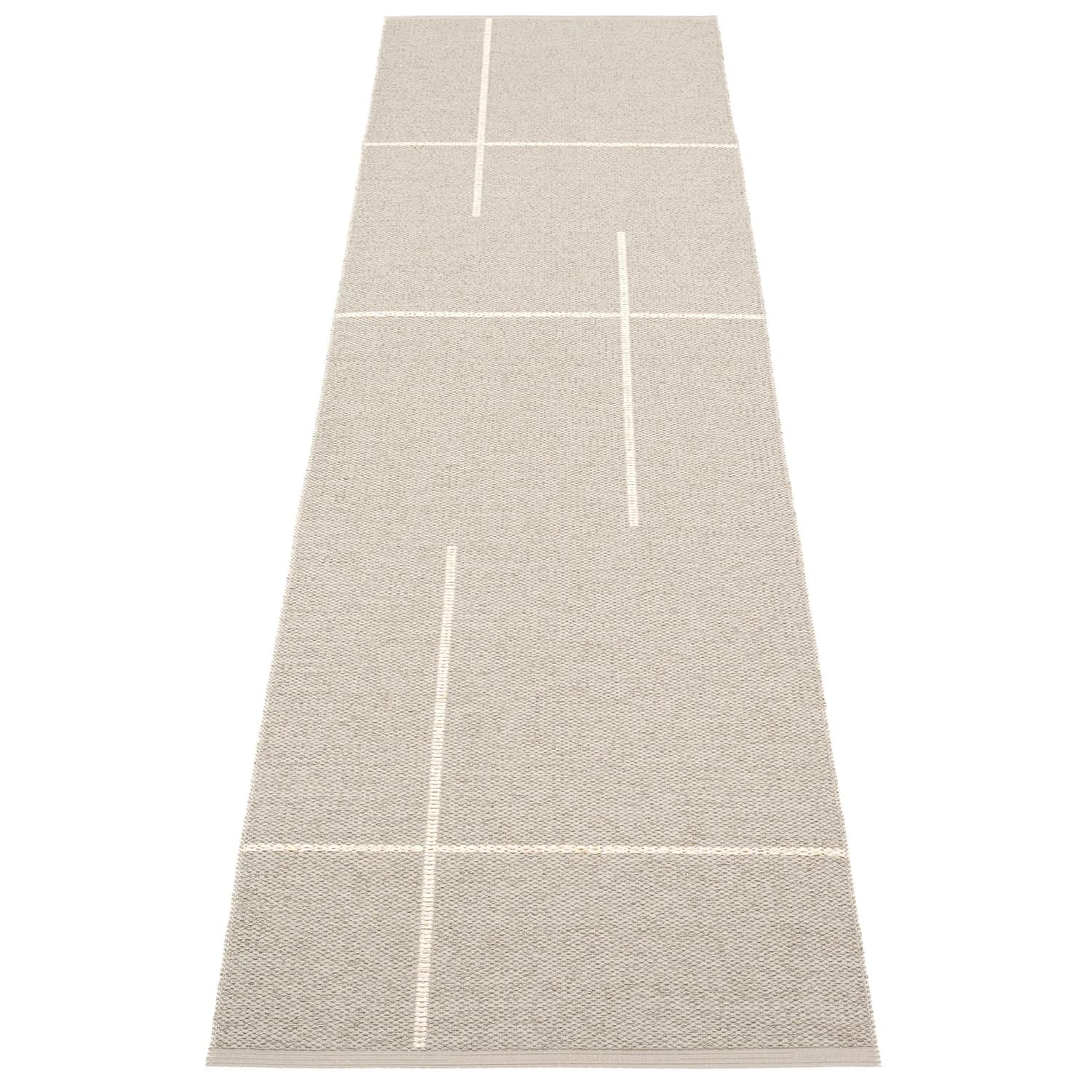 Pappelina, Fred Teppich 70x270 cm linen / vanilla