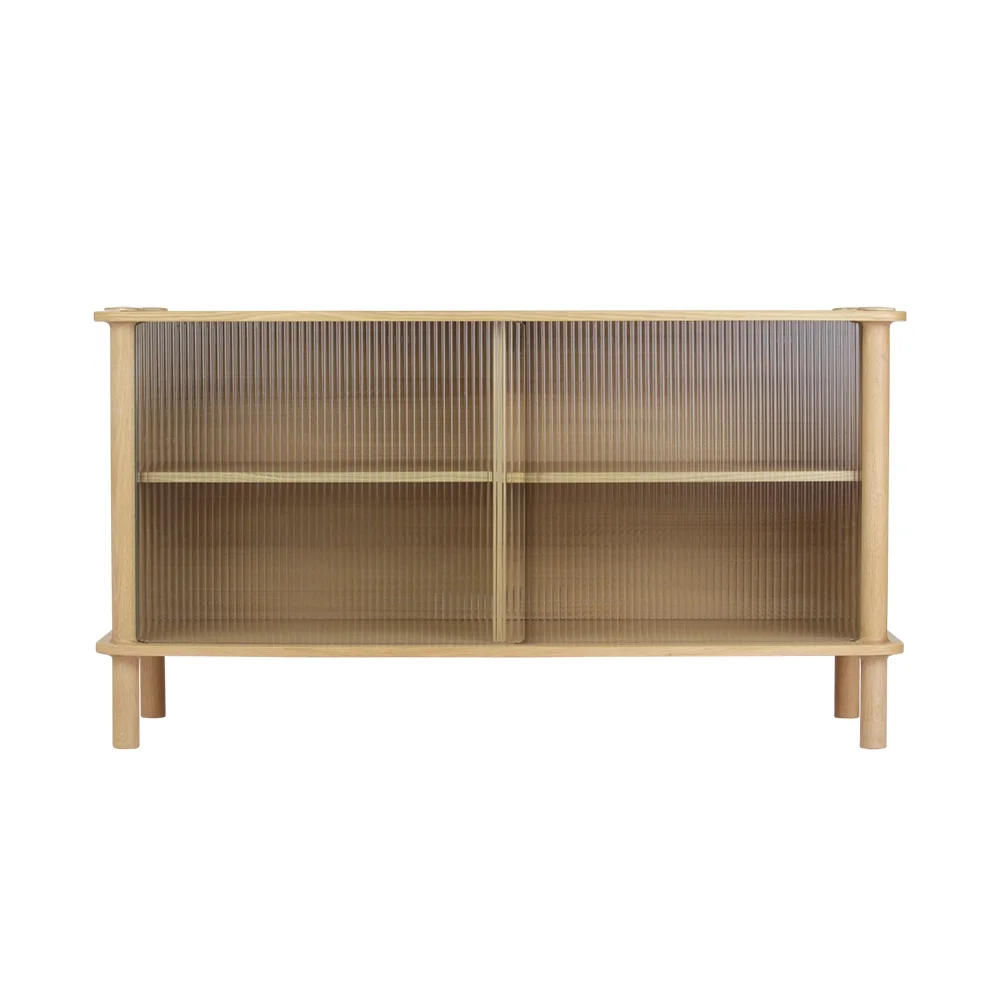 Umage, Italic Sideboard Eiche/Glas x2
