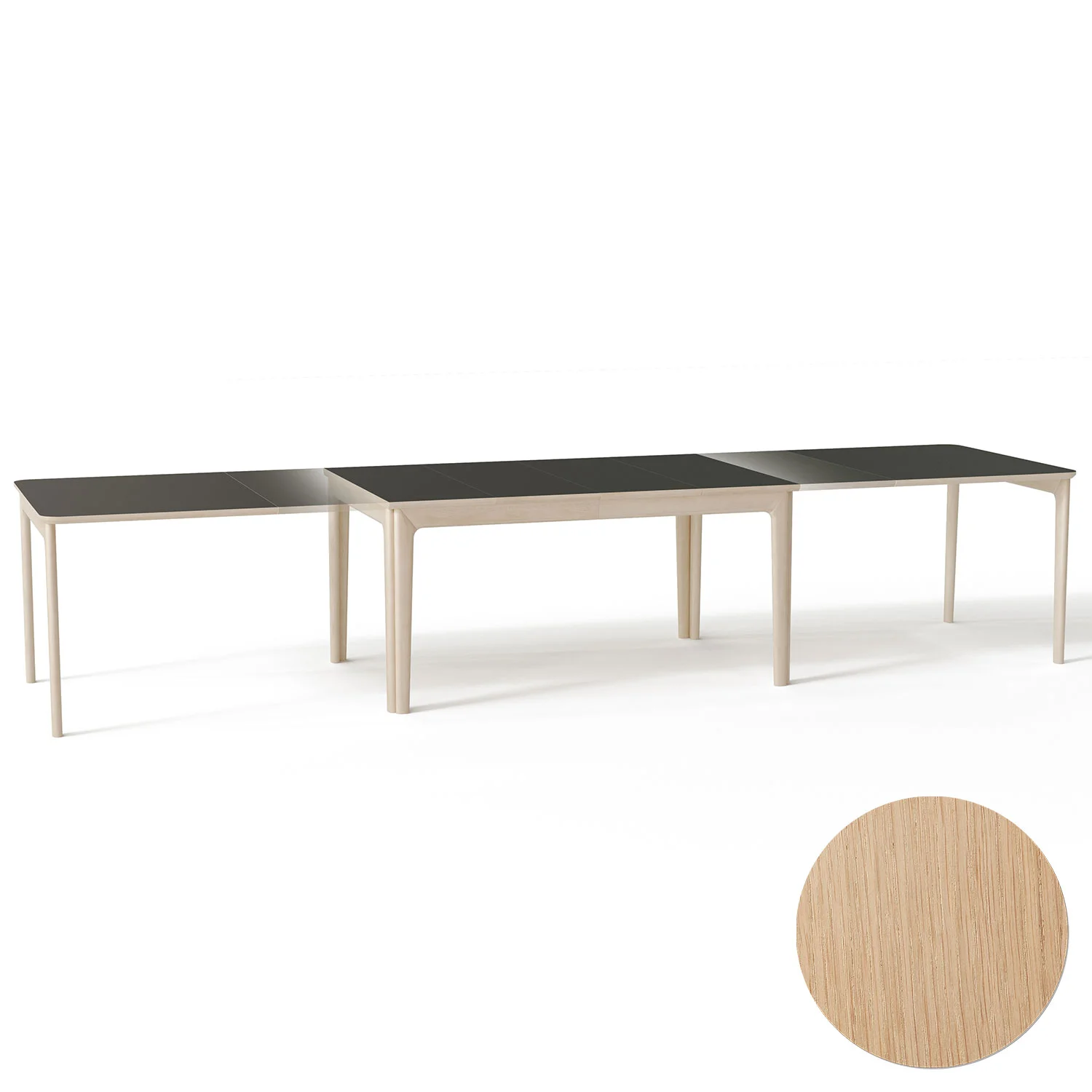 Skovby, Sm26 Tisch Eiche Massiv Seife 155-308/359X101X74Cm