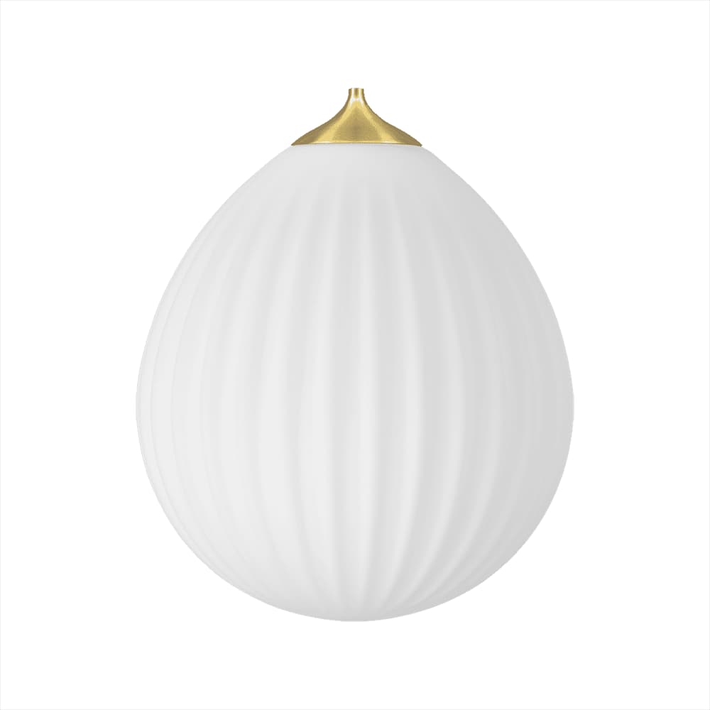 Umage, Around the World Lampenschirm Ø35 cm White/Brushed Bras