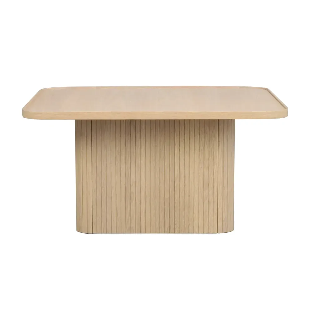 Rowico Home, Sullivan Couchtisch 80x80 cm weiß pigmentiert