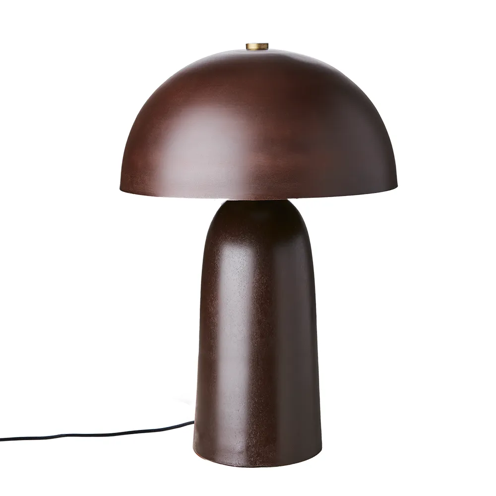 Affari of Sweden, FUNGI Tischlampe L Rusty brown