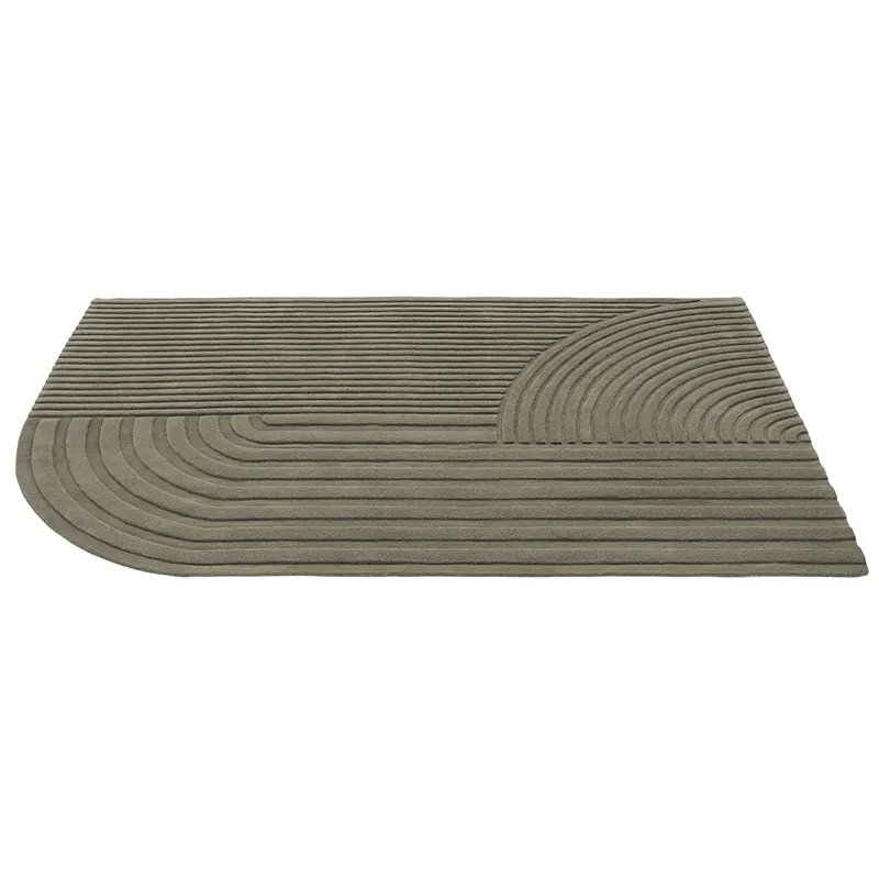 Muuto, Relevo Teppich 200 x 300 cm - Taupe