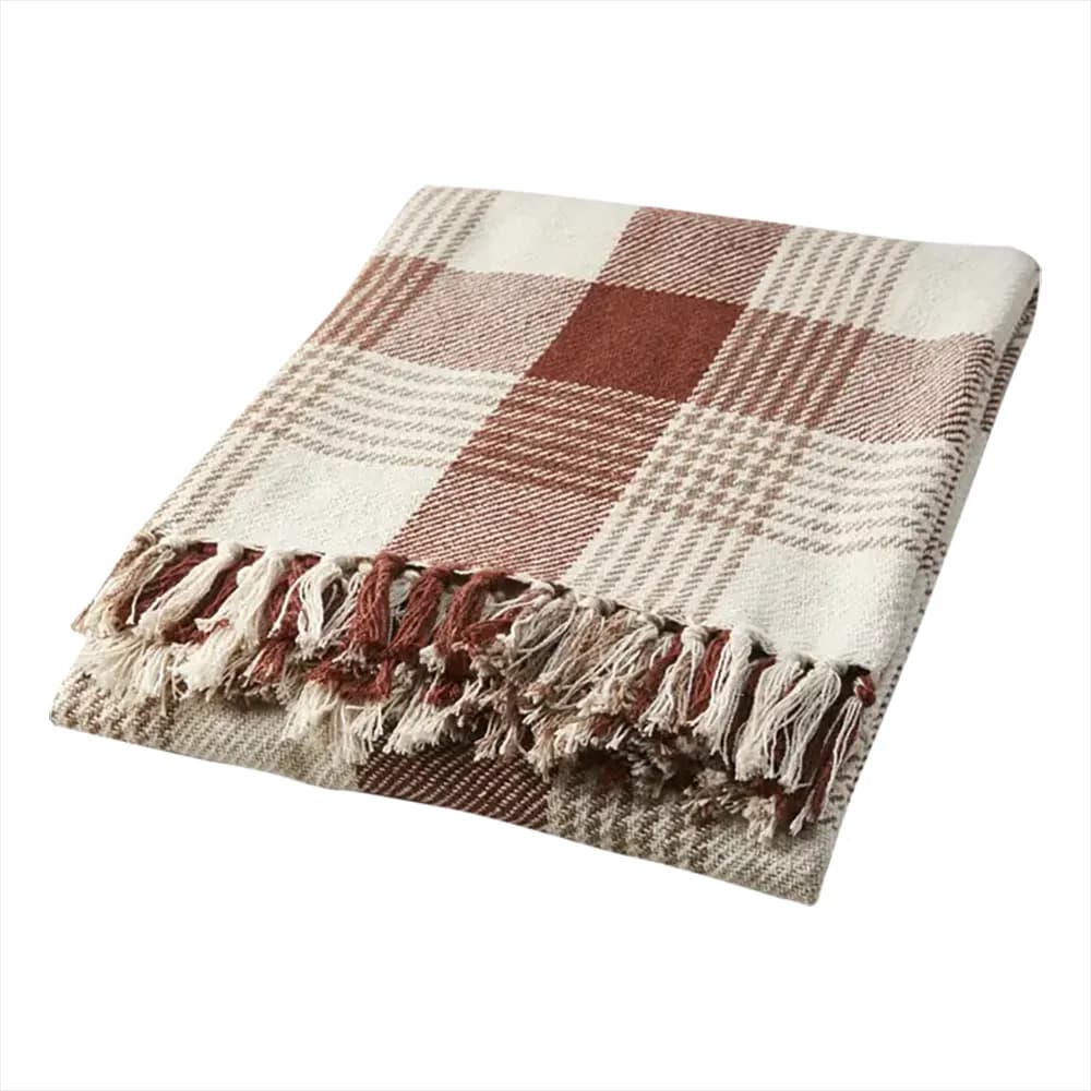 Affari of Sweden, ANNA Decke Rust/beige/off white