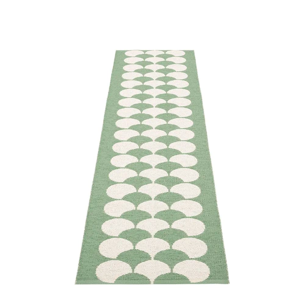 Pappelina, Poppy Oregano / Vanilla Teppich 70 x 250 cm