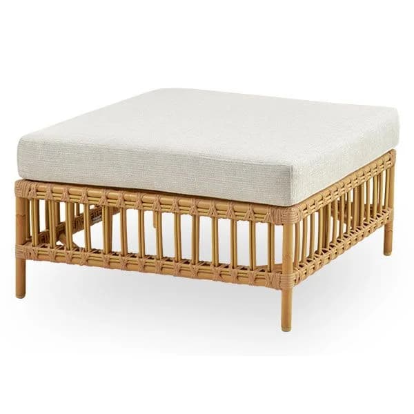 Sika Design, Fußhocker/Sofa-Tisch Maggie Natural Rattan